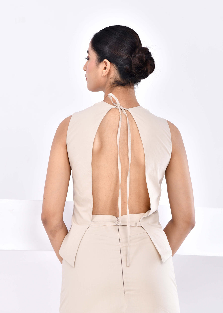 Solara Open-Back Waist Coat