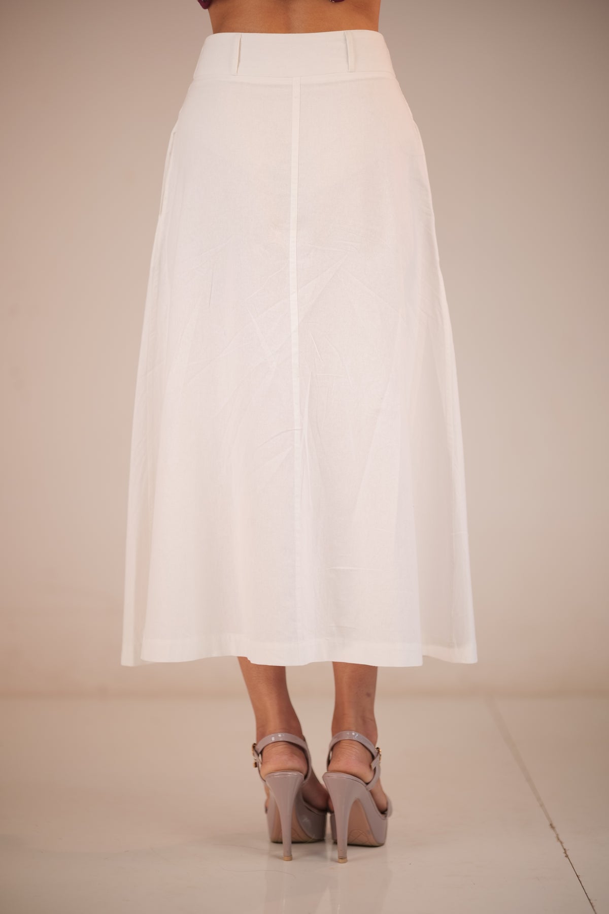 Skirt High Rise Waistband Skirt