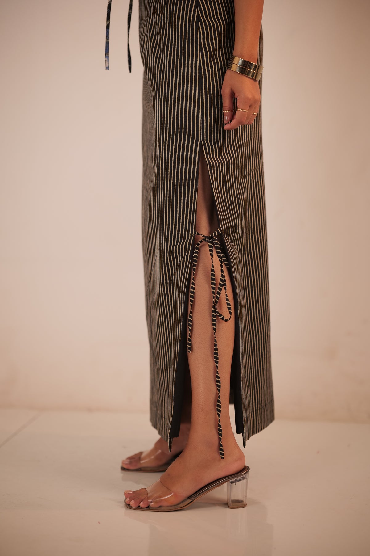 Kalahari High Waist Side Slit Skirt