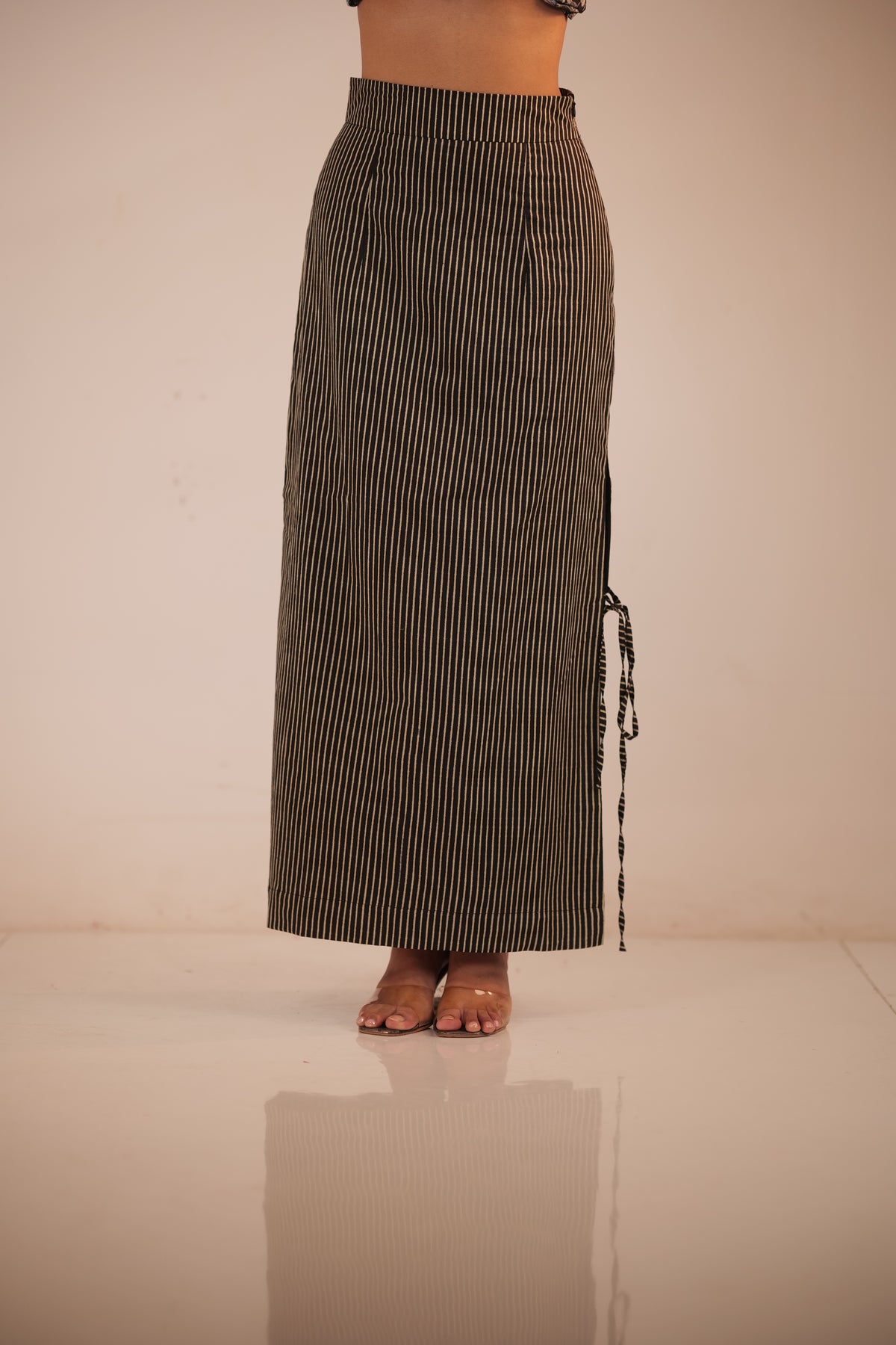 Kalahari High Waist Side Slit Skirt