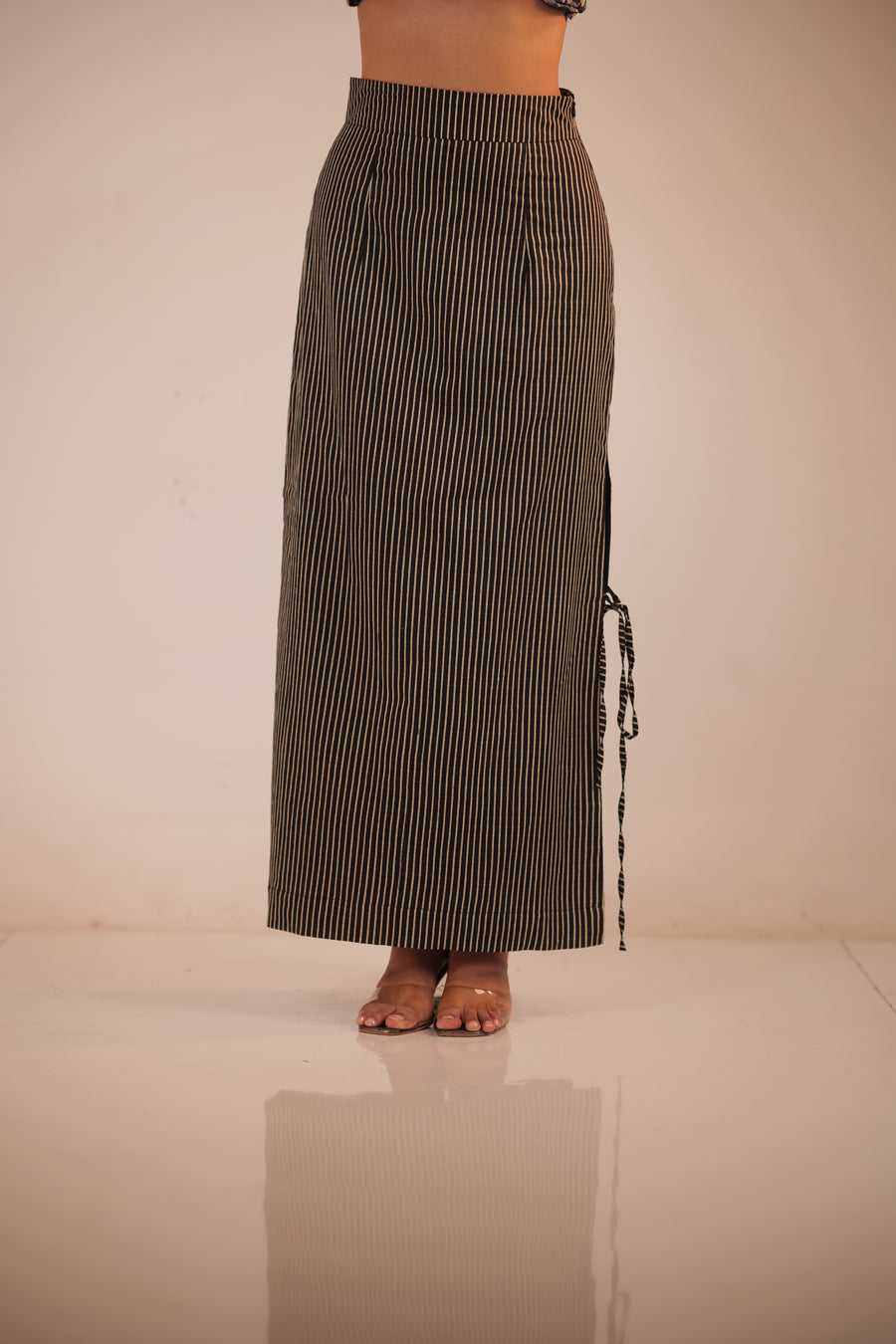 Kalahari High Waist Side Slit Skirt