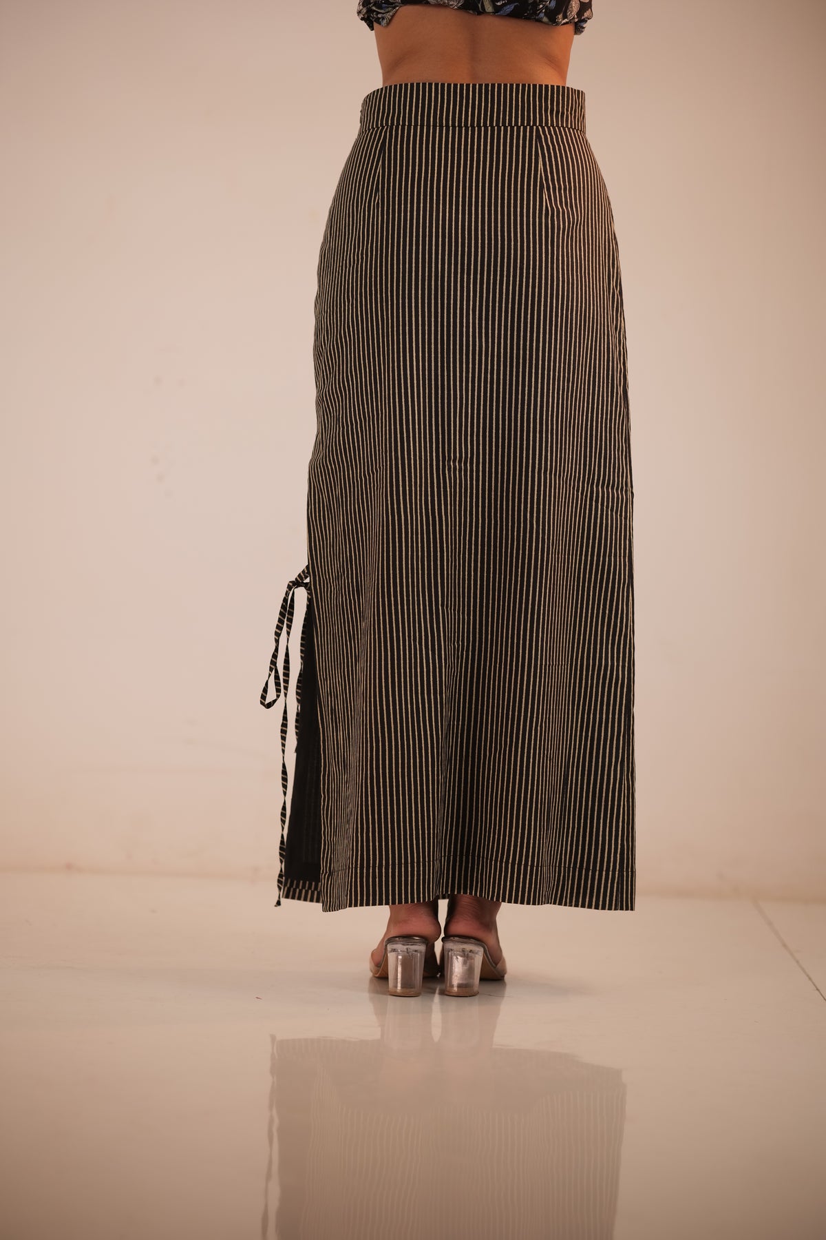 Kalahari High Waist Side Slit Skirt