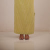 Citrine High Waist Side Slit Skirt