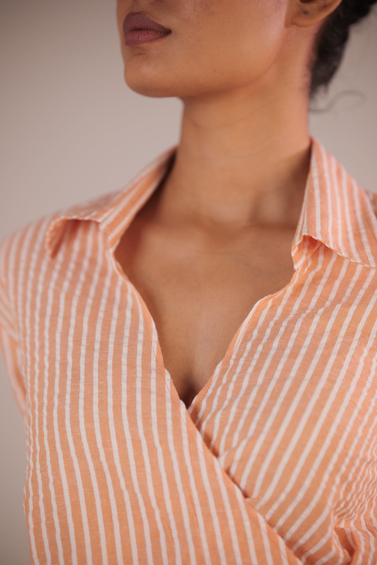 Solaris Wrap Top With Adjustable Side Tie